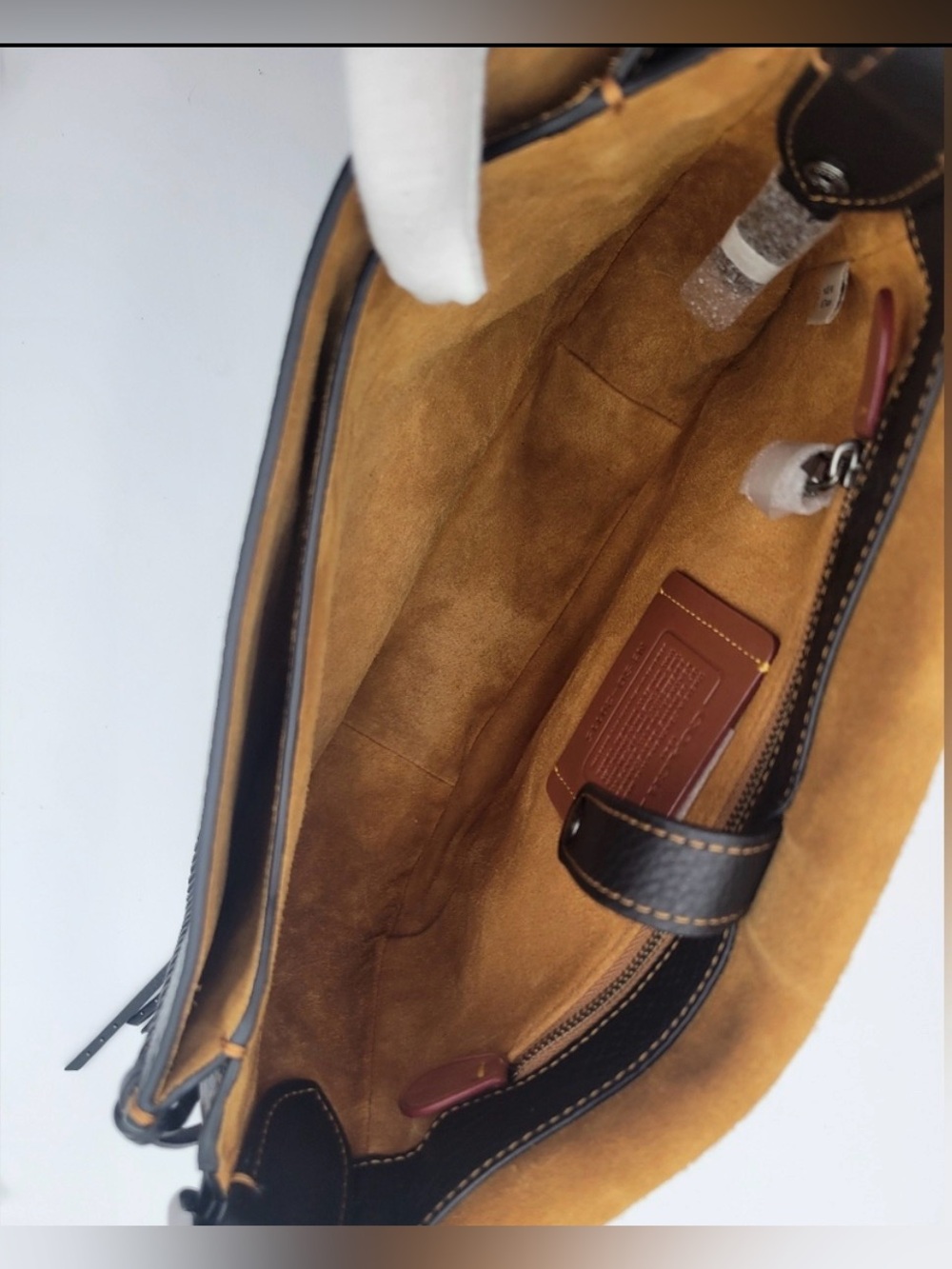 Coach 1941 Whiplash Saddle Bag, Black ππ - Picture 13 of 16
